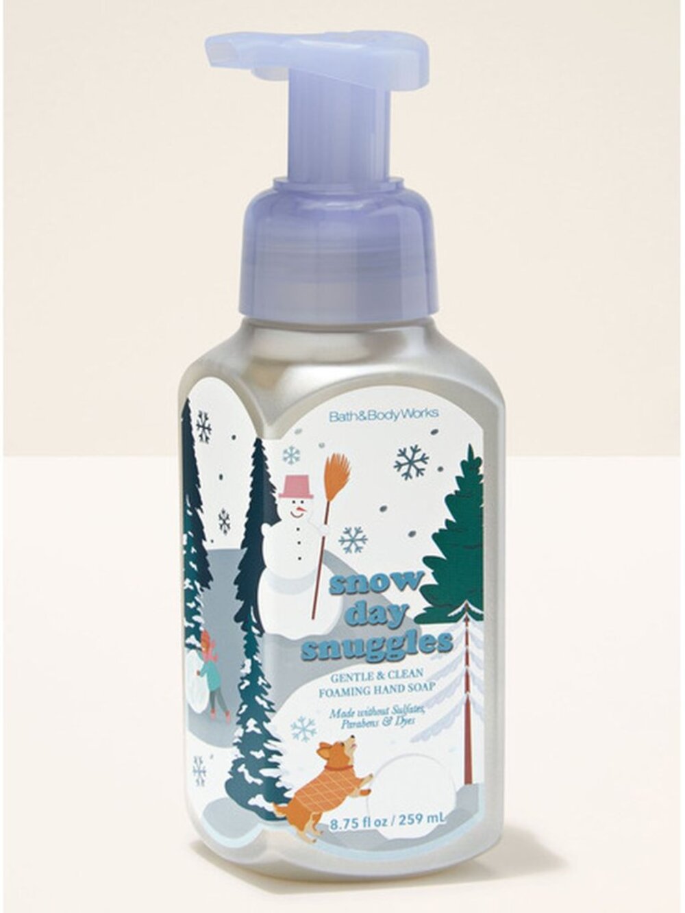 Bath & Body Works Snow Day Snuggles Gentle & Clean Foaming Hand Soap
